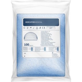 Nővérsapka „clip” típusú nem szőtt textil anyagból